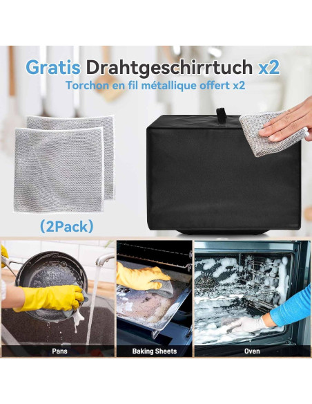 Cubierta de Polvo Isatdora para Máquina de Helados 33x24x42cm