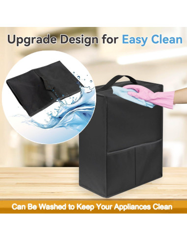 Cubierta de Polvo Isatdora para Máquina de Helados 33x24x42cm