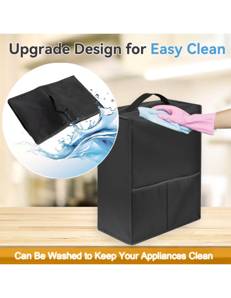 Cubierta de Polvo Isatdora para Máquina de Helados 33x24x42cm