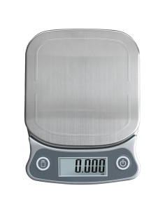 Escala de cocina digital Eat Smart ESKS-10 - 6.8 kg, acero inoxidable