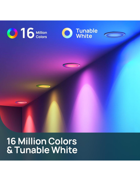 Bombillas Inteligentes Linkind Matter 1200LM E26 RGBTW 2Pack