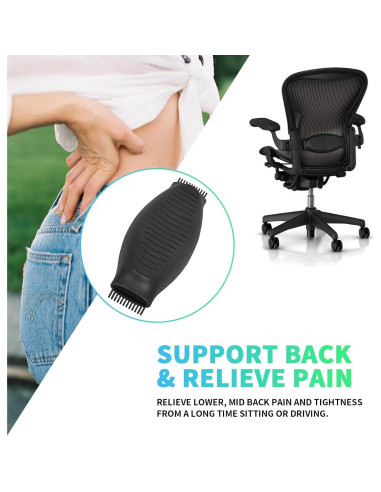 Almohadilla de Soporte Lumbar ECOTRIC para Silla Aeron Tamaño B