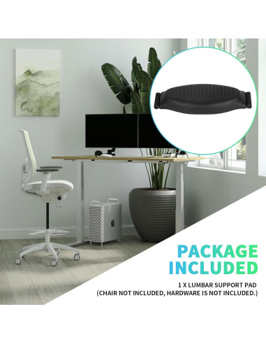 Almohadilla de Soporte Lumbar ECOTRIC para Silla Aeron Tamaño B