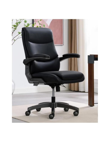 Silla de Oficina Ejecutiva L.a.Z.-Boy Manager Negra