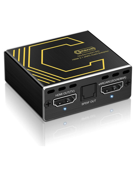 Extractor de Audio HDMI 2.1 CORSAHD 4K@120Hz eARC 7.1CH