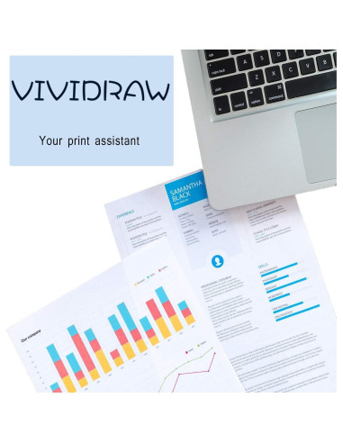 Cartuchos de tinta 962XL Vividraw para HP OfficeJet Pro - Paquete de 4