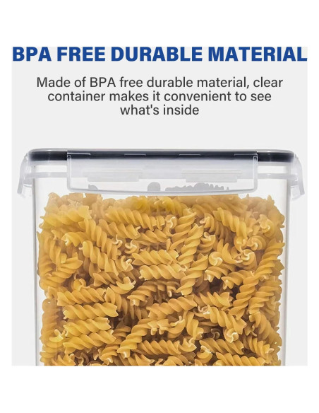 Contenedores de Almacenamiento de Alimentos Stelive 2 Piezas 6.5L