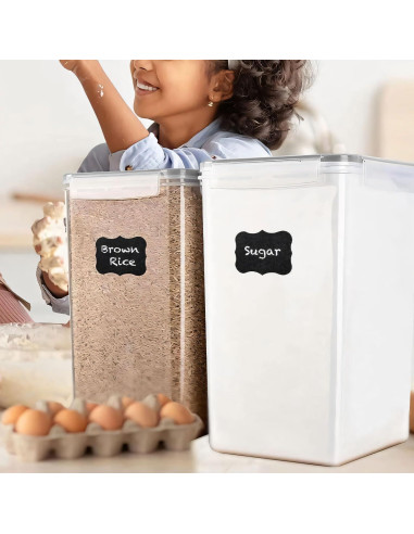 Contenedores de Almacenamiento de Alimentos Stelive 2 Piezas 6.5L