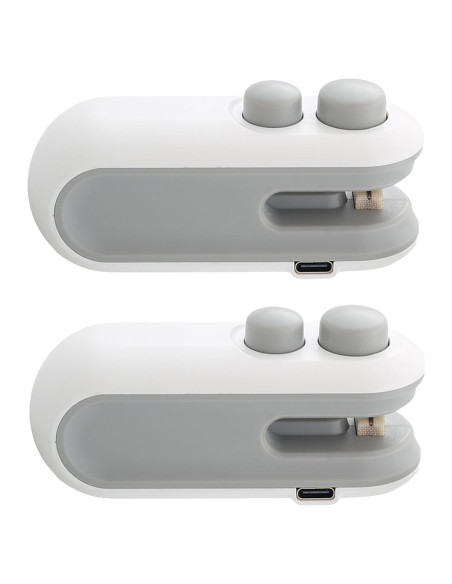 Mini Sello de Bolsas SJJGWW 2 en 1 Cortador y Sellador