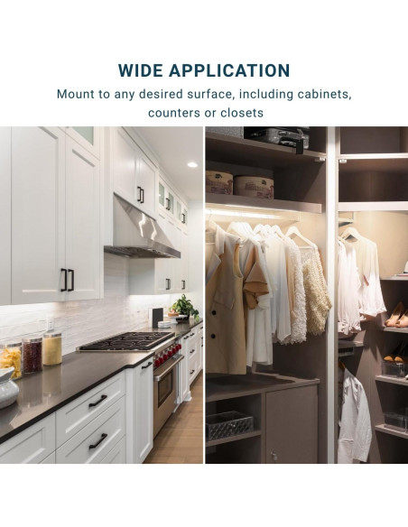 Kit de Iluminación LED Bajo Gabinete Parmida 30.48 cm 42W 5CCT