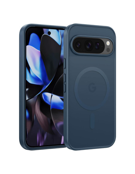 Funda Magnética FNTCASE para Google Pixel 9 Pro XL Azul Funda Magnética FNTCASE para Google Pixel 9 Pro XL Azul