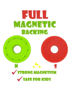 Juego de Matemáticas Magnético CHILHOLYD - 12 Piezas Coloridas 2