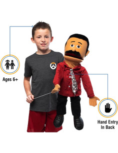 Muñeco de Ventrílocuo Silly Puppets 63.5cm Carlos Papá 2