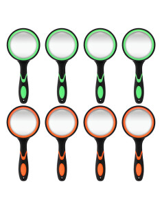 8 Lupas de Mano DIVINA VITAE 10X 50mm para Lectura