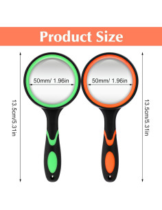 8 Lupas de Mano DIVINA VITAE 10X 50mm para Lectura 2