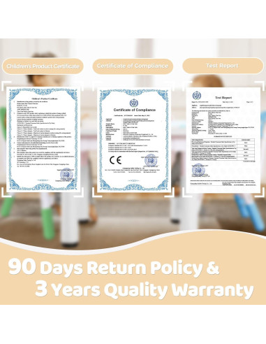 Conjunto de Mesa y 4 Sillas FUNLIO Ajustables para Niños