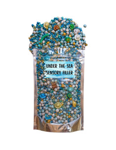 Relleno Sensorial Oceánico Bajo el Mar - 2 Tazas 2