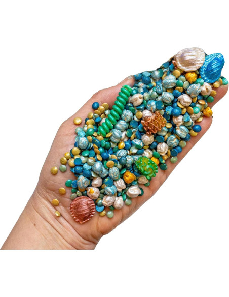 Relleno Sensorial Oceánico Bajo el Mar - 2 Tazas