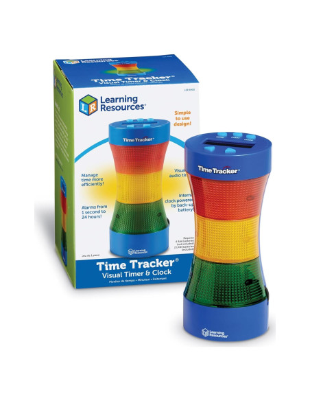 Reloj Visual y Temporizador Learning Resources LER6989 21.8x13.7cm Reloj Visual y Temporizador Learning Resources LER6989 21.8x13.7cm