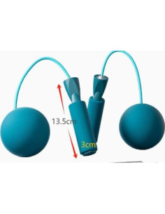 Cuerda de Salto Ajustable con Peso ASEANAO - Sin Enredos 2