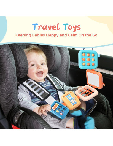 Tablero Ocupado Montessori MTTIERY 10x10 cm para Niños 18 meses