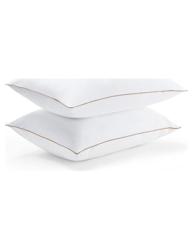 Almohadas de Plumas de Ganso puredown Estándar 50.8x66 cm