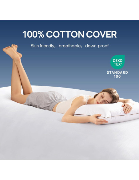 Almohadas de Plumas de Ganso puredown Estándar 50.8x66 cm Almohadas de Plumas de Ganso puredown Estándar 50.8x66 cm