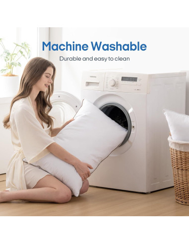 Almohadas de Plumas de Ganso puredown Estándar 50.8x66 cm