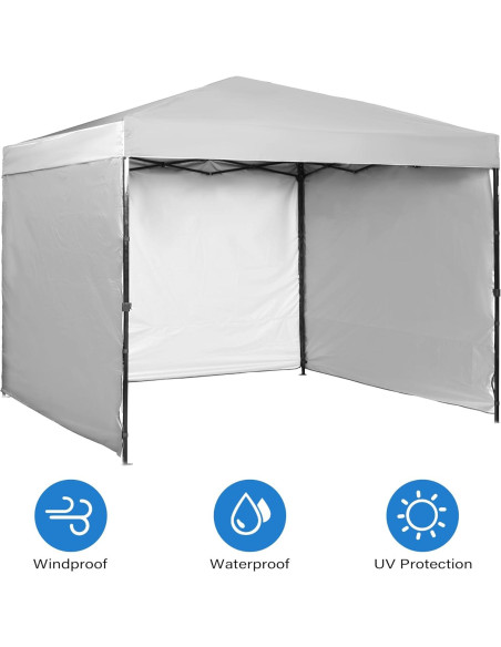 Paredes Laterales para Canopy MALOROY 3 Paneles 304.8x193 cm