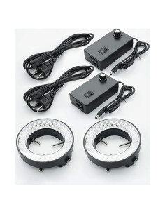 Lámpara de Anillo Iluminadora DEVMO 60-LED Ajustable 2 Pcs