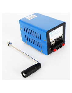 Cargador USB de Manivela Portátil FLYHERO 20W para Camping