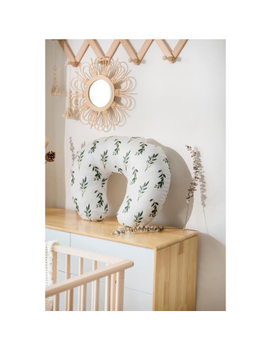 Funda de Almohada de Lactancia Little Jump - 2 Unidades Hoja de Olivo