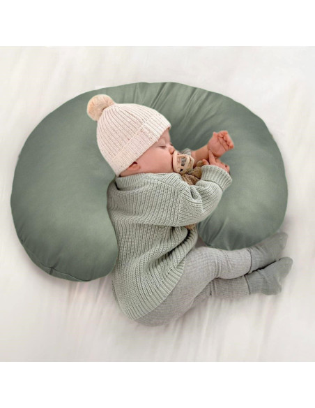 Funda de Almohada de Lactancia Little Jump - 2 Unidades Hoja de Olivo Funda de Almohada de Lactancia Little Jump - 2 Unidades Hoja de Olivo