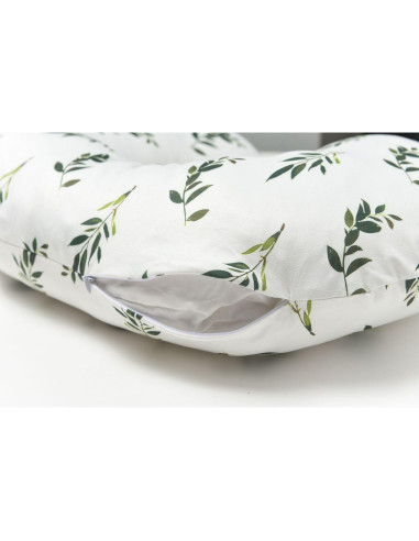 Funda de Almohada de Lactancia Little Jump - 2 Unidades Hoja de Olivo