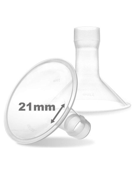 Flange de 21mm Nenesupply para Extractores Medela - 2 Piezas
