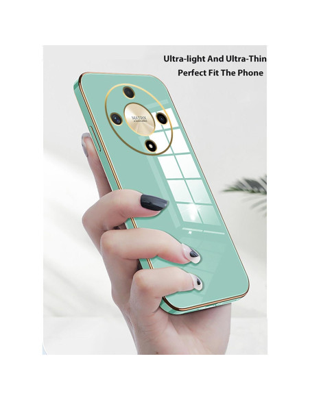 Funda Silicona TPU Honor Magic 6 Lite Verde Delgado Funda Silicona TPU Honor Magic 6 Lite Verde Delgado
