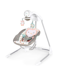 Columpio para Bebés Ingenuity InLighten 5 Velocidades Búho Nally