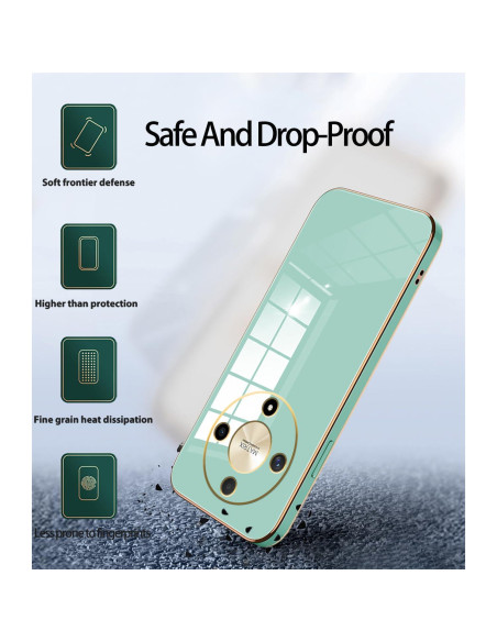 Funda Silicona TPU Honor Magic 6 Lite Verde Delgado Funda Silicona TPU Honor Magic 6 Lite Verde Delgado