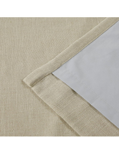 Cortinas de Oscurecimiento Completo Vision Home 2 Paneles 102x274 cm Arena