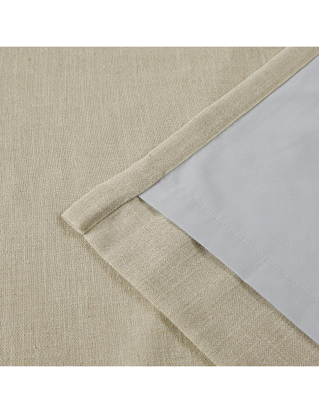 Cortinas de Oscurecimiento Completo Vision Home 2 Paneles 102x274 cm Arena