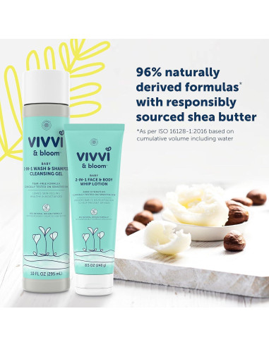 Gel Limpiador 2-en-1 para Bebés Vivvi & Bloom 295 ml