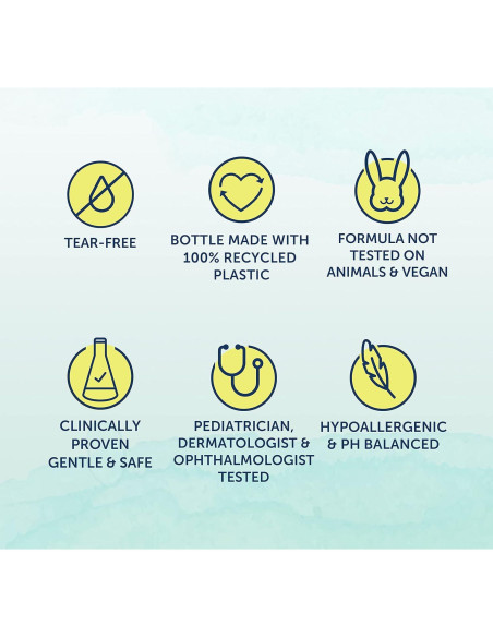 Gel Limpiador 2-en-1 para Bebés Vivvi & Bloom 295 ml Gel Limpiador 2-en-1 para Bebés Vivvi & Bloom 295 ml