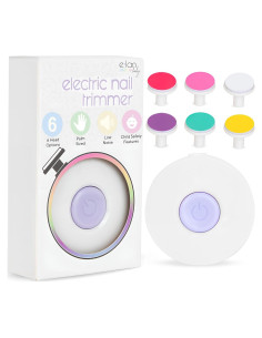Cortador de Uñas Eléctrico Elan para Bebés y Niños - 6 Accesorios