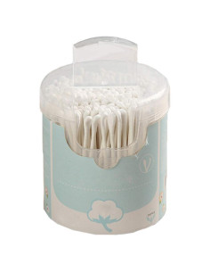Bastoncillos de Algodón PandaHome 250 ct con Cucharita