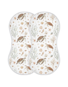 Pañales de Algodón Burbuja Muslin para Bebés - 2 Piezas