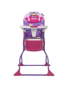Silla Alta Plegable Cosco Monstruo Shelley para Bebés