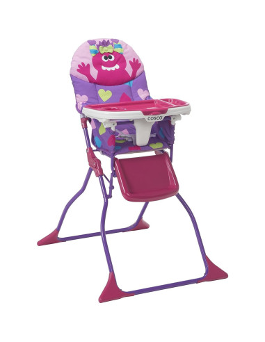 Silla Alta Plegable Cosco Monstruo Shelley para Bebés