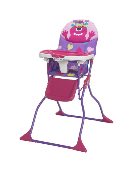 Silla Alta Plegable Cosco Monstruo Shelley para Bebés