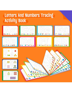 Cuaderno de Trazado de Letras y Números SpriteGru 30 Páginas 2