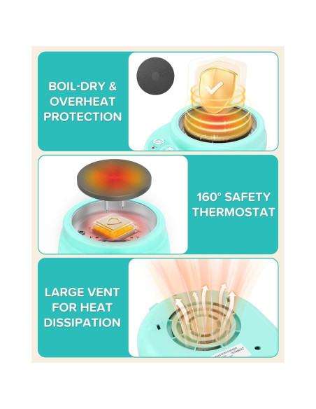 Juego de Cocina Real para Niños Gotoofun - 14 Piezas Verde